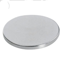 China Factory Industrial N35 N42 N52 Nickel Coating Super Strong Round Rare Earth Permanent Thin Disc Neodymium Magnet